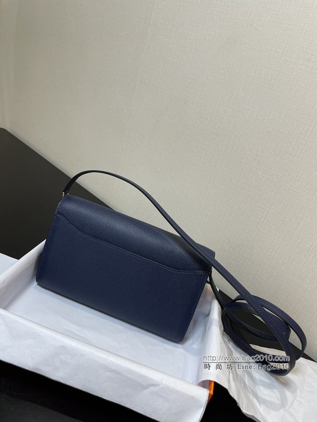 Hermes女士小挎包 愛馬仕Constance康康to go斜挎包 寶蘭銀扣  tdh2284